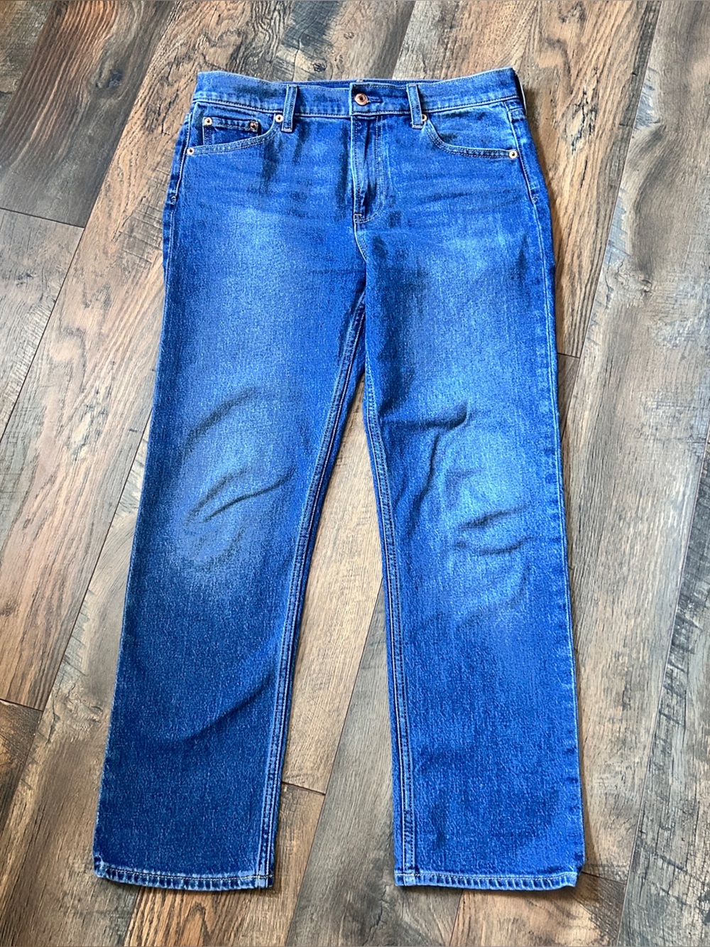 ~*~ GAP Women's High Rise 90s Slim Straight Jeans 30P ~*~